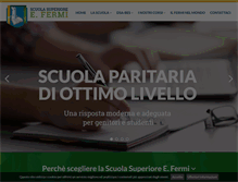 Tablet Screenshot of fermi-castellanza.com